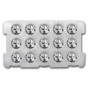 Moneda Panda de Plata 30 g 2021 envase 15 unidades