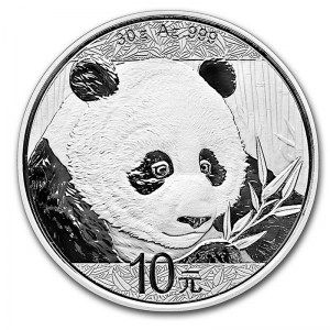 Moneda  Panda de Plata 30 g 2018