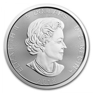 Moneda Predator Series Wolf de Plata 1 oz 2018 reverso