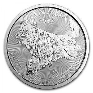 Moneda Predator Series Wolf de Plata 1 oz 2018