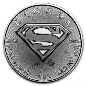 Moneda Superman de Plata 1 oz 2016