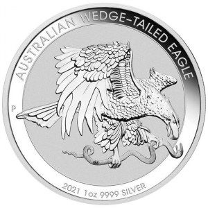 Moneda  Wedge Tailed Eagle de Plata 1 oz 2021