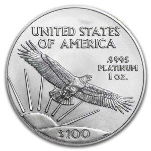 Moneda de Platino American Eagle 1oz