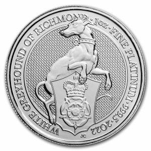 Moneda de Platino Queen's Beasts 1oz
