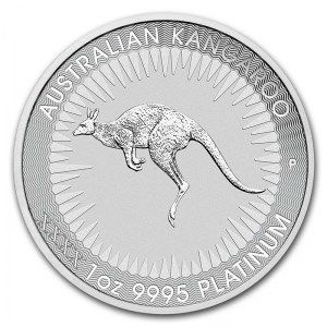 Moneda Cangruo de Platino 1 oz
