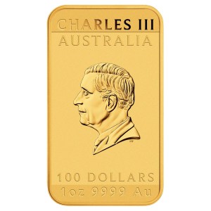 Moneda de Oro Dragón Rectangular 1 oz 2025 BU anverso