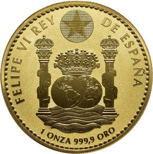 Moneda de Oro Oso Pardo 1 oz 2025 Proof Inverso anverso