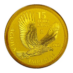 Moneda de Oro Águila Imperial 1/10 oz 2025 Proof Inverso