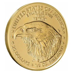 Moneda de Oro American Eagle 1/2 oz 2026 BU