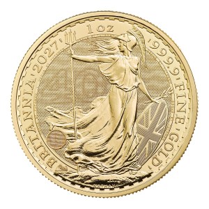 Moneda de Oro Britannia 1 oz 2027 BU
