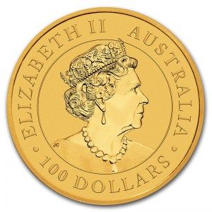 Moneda Canguro de Oro 1 oz 2020 reverso