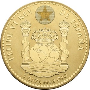 Moneda de Oro Cerdo Ibérico 1 oz 2026 Proof Inverso anverso