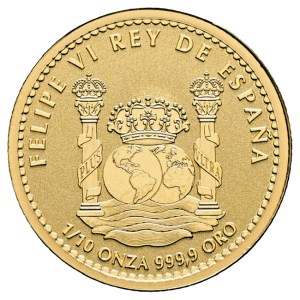 Moneda de Oro Oso Pardo 1/10 oz 2026 Proof Inverso anverso