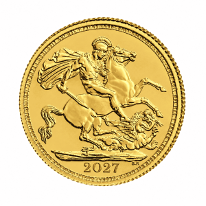 Moneda de Oro Soberano 2027 BU