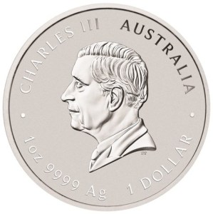 Moneda de Plata 225 Aniversario de las Monedas de Proclamación Australianas – Real de a Ocho 1 oz 2025 BU anverso