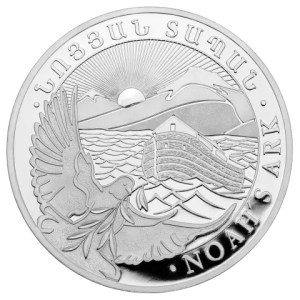 Moneda de Plata Arca de Noé 1 oz 2025 BU