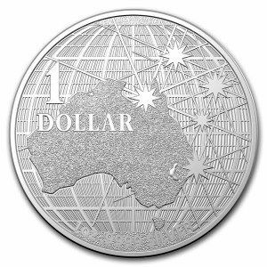 Moneda Bajo los Cielos del Sur de Australia de Plata 1 oz 2021