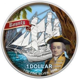 Moneda Bounty William Bligh de Plata 1 oz 2021