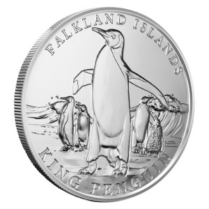 Moneda de Plata Pingüino Rey 1 oz 2025 BU
