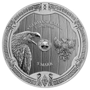 Moneda de Plata Valquiria -Arnhild- 1 oz 2025 BU anverso