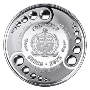 Moneda de Plata Alien 1 oz 2026 BU anverso