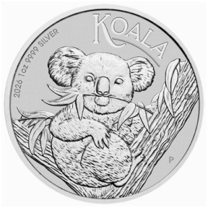 Moneda de Plata Koala 1 oz 2026 BU