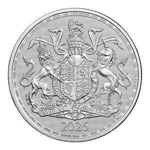 Moneda de Plata The Royal Arms 1 oz 2026 BU
