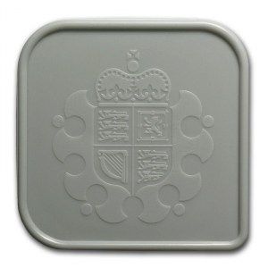 Tubo vacío para Moneda Britannia de Plata 1 oz tapadera