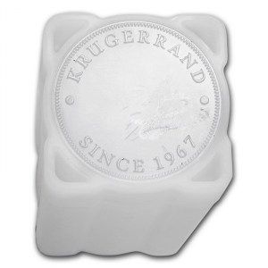 Tubo vacío para Moneda Krugerrand de Plata 1 oz tapadera