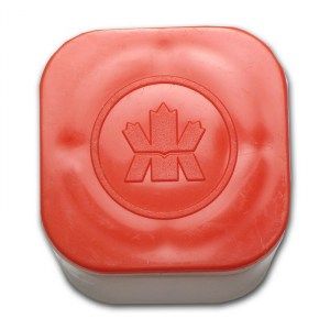 Tubo vacío para Moneda Maple Leaf de Oro 1 oz tapadera